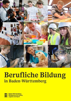 Titelbild der Brosch&uuml;re &bdquo;Berufliche Bildung in BW" 