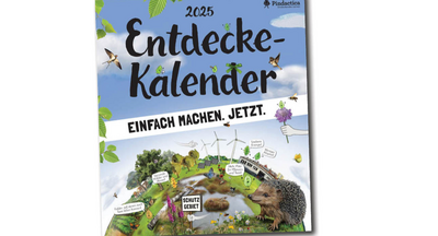 Entdecke-Kalender 2025: Umweltbildung fürs Klassenzimmer - jetzt bestellen!