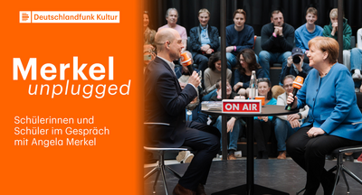 &bdquo;Merkel unplugged&ldquo; &ndash; Schulklassen im Gespr&auml;ch mit der fr&uuml;heren Kanzlerin