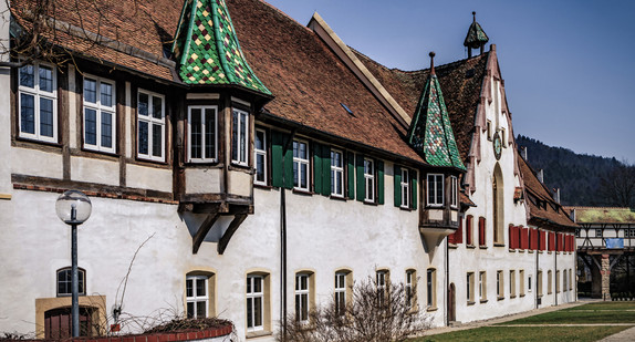 Außenansicht des Klosters Blaubeuren