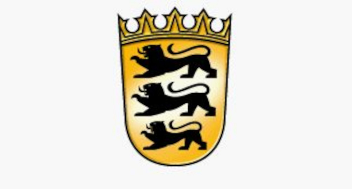 Das kleine Wappen des Landes. 