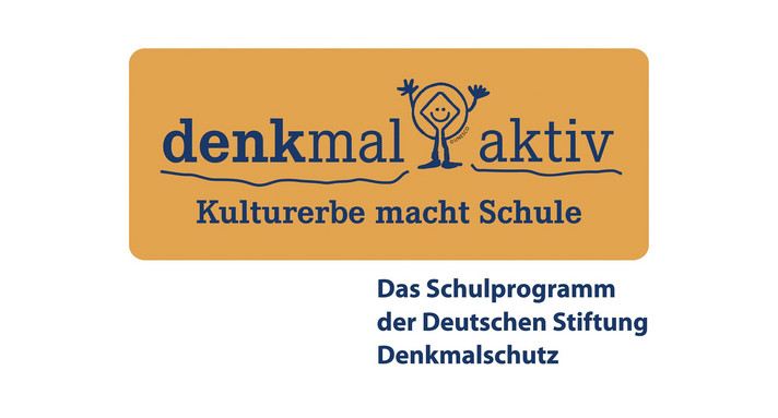 Logo denkmal aktiv - Kulturerbe macht Schule