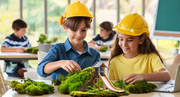 Wettbewerb Grundschulwettbewerb „BauKids“: Kinder bauen die Zukunft